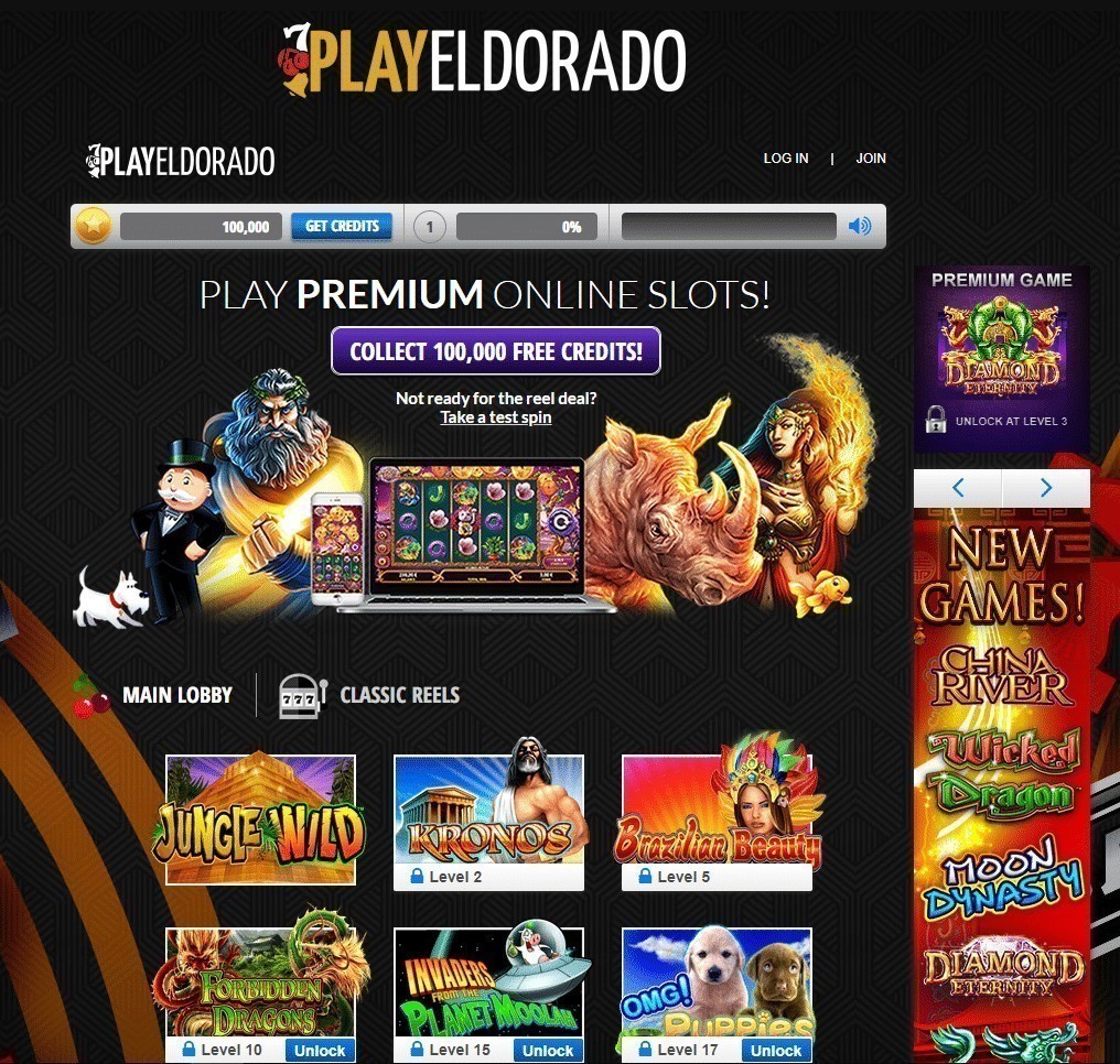 eldorado landingpage