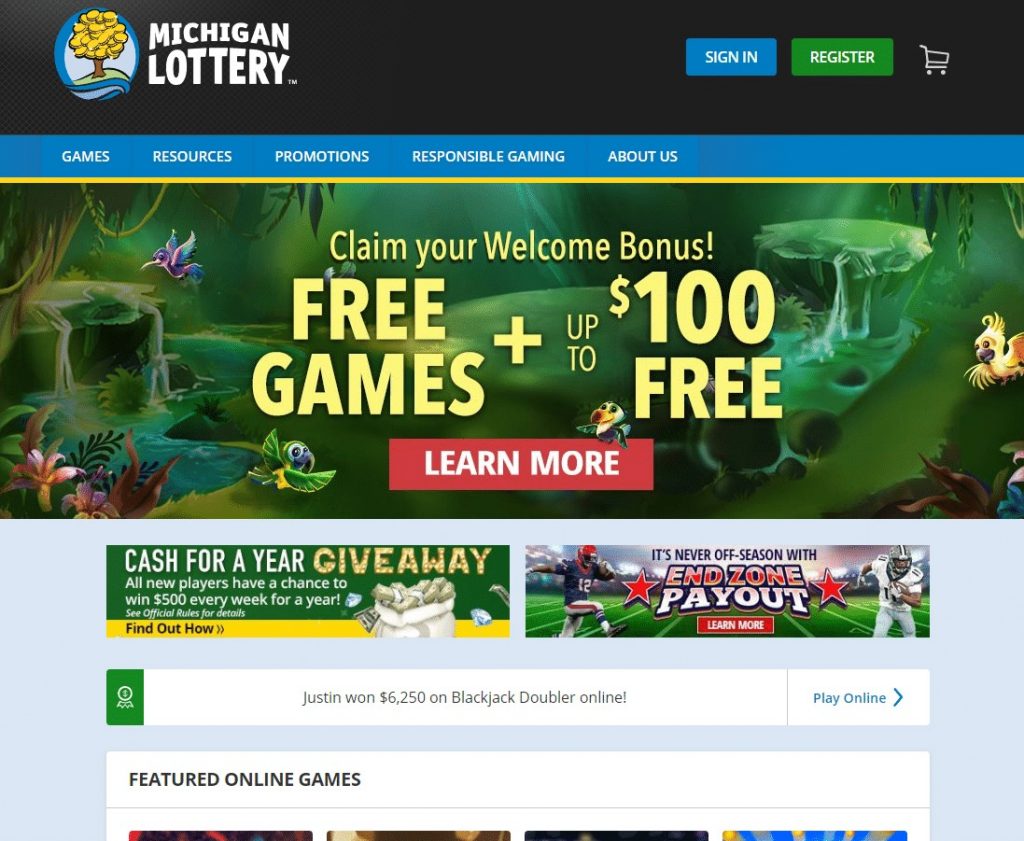 michigan lottery players club enter codes