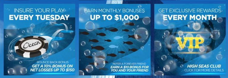 ocean casino online sign up bonus