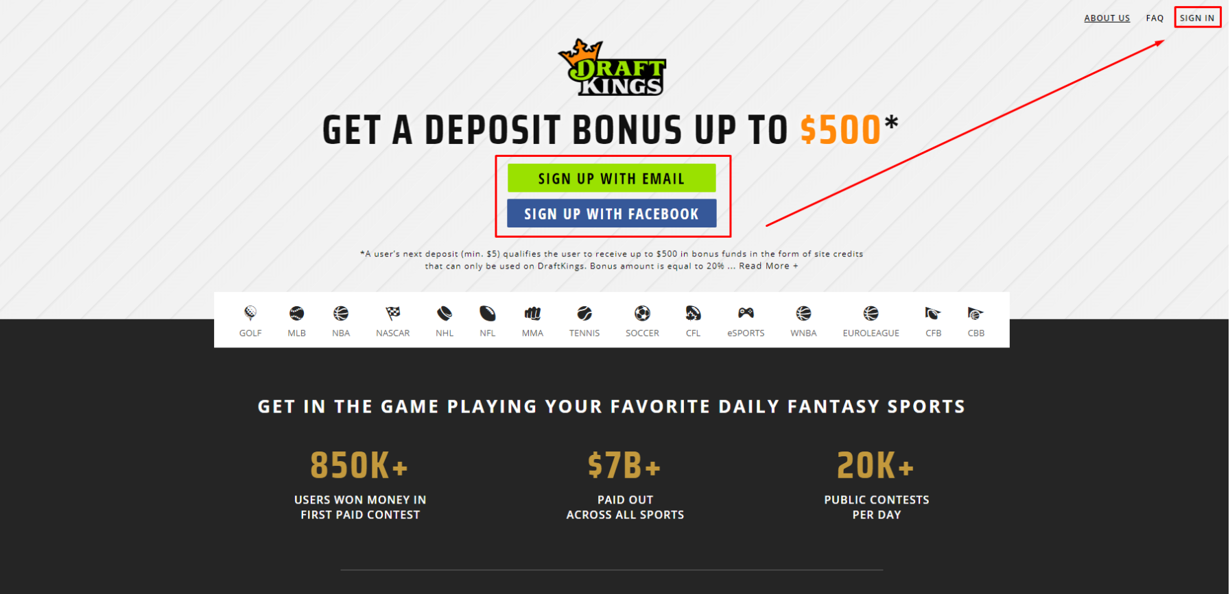 How to enter promo code on draftkings?
